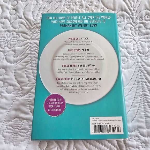 The Dukan Diet Hardcover Book By Dr. Pierre Dukan, Flaws - Picture 2 of 10